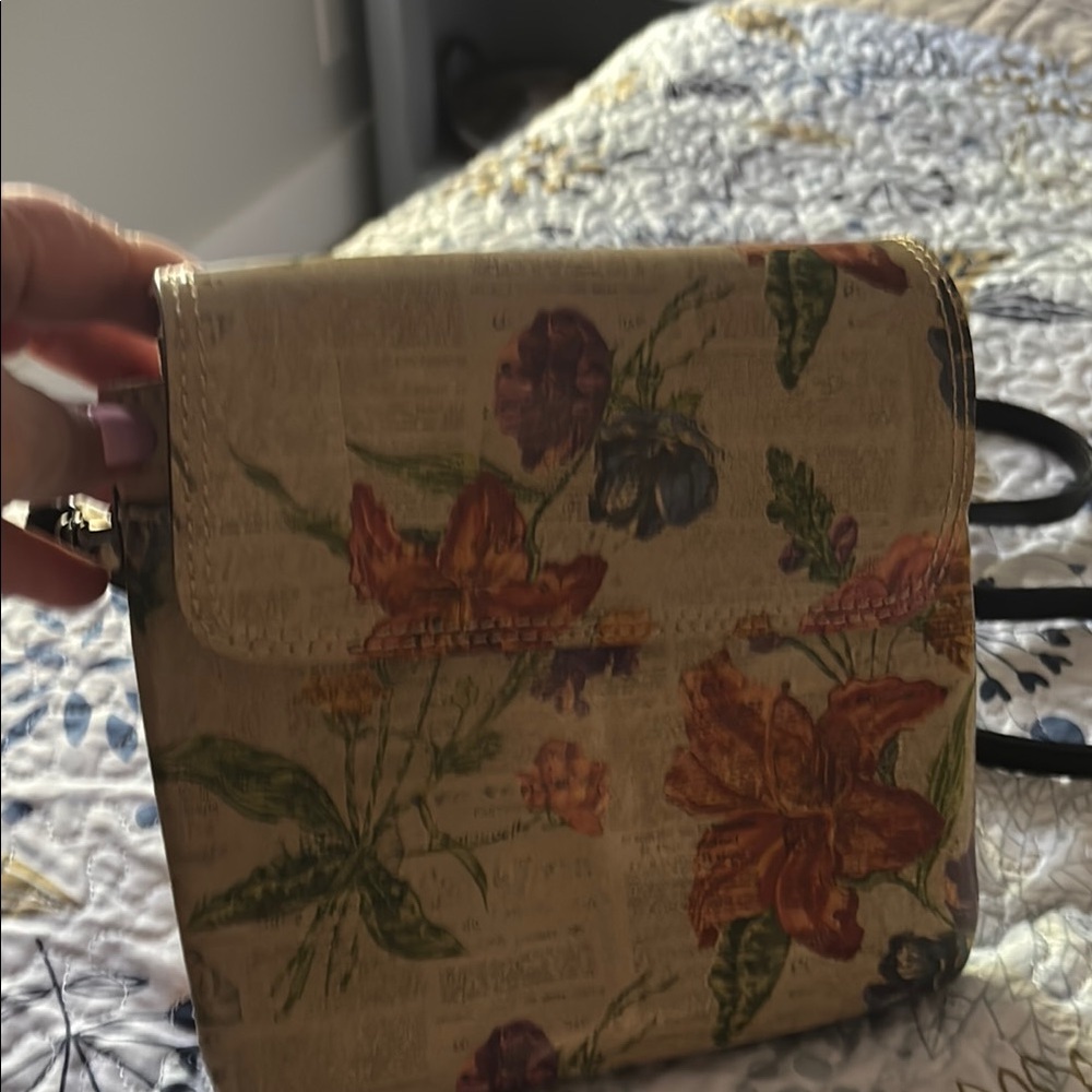 Patricia Nash Floral Crossbody Bag - Multicolor
